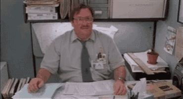 Milton Office GIF