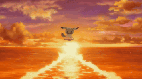 Mimikyu Water GIF