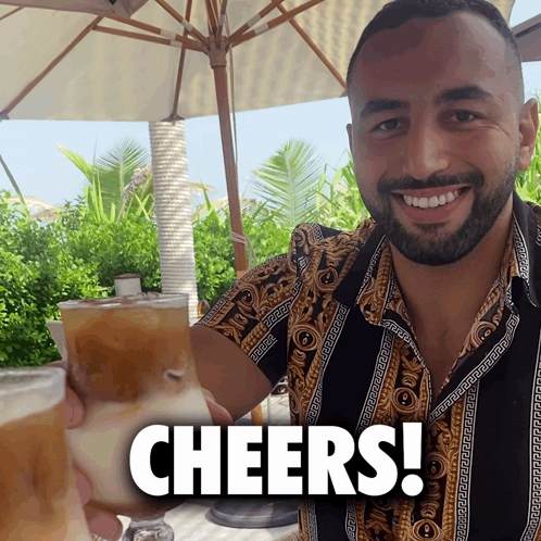 Mina Elias Cheers GIF