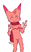 Mina Furry Sticker