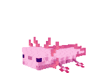 Minecraft Axolotl Sticker
