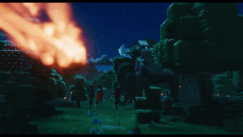 Minecraft Minecraft Movie GIF