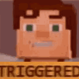 Minecraft Story Mode Jesse Triggered GIF