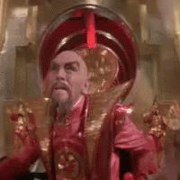 Ming Max Von Sydow GIF. This 200 x 200 animated GIF is part of our flash gordon collection. Related themes include alien, red, scared. View the original…