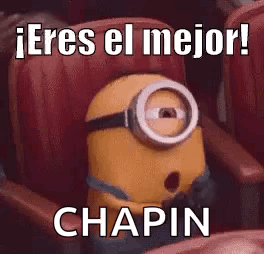 Minion Eres El Mejor GIF