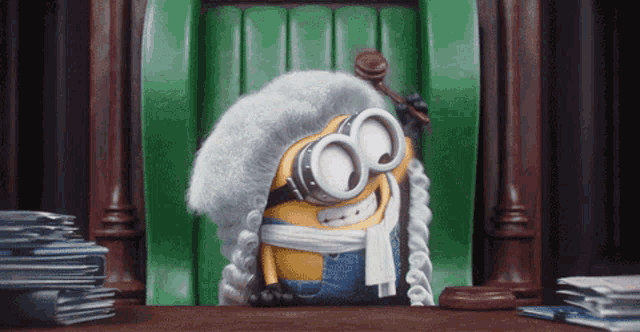 Minion Judge GIF
