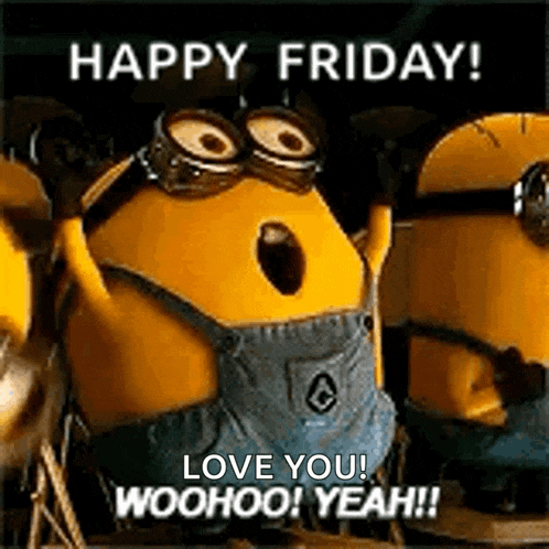 Minion Woohoo GIF