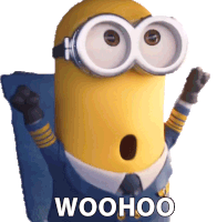 Minions Blah Sticker