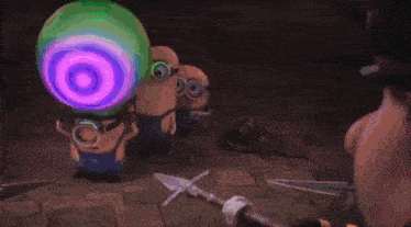 Minions Hypnotize GIF