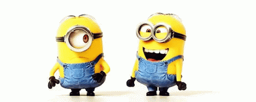 Minions Laughing GIF. This 498 x 199 animated GIF is part of our thanks for your attention animation minions collection. Related themes include dance…