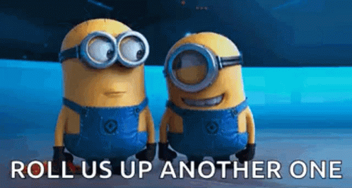 Minions Lol GIF. This 498 x 266 animated GIF is part of our rolling a blunt collection. Related themes include laugh, lol. Created by MichaelVaughn1. View…