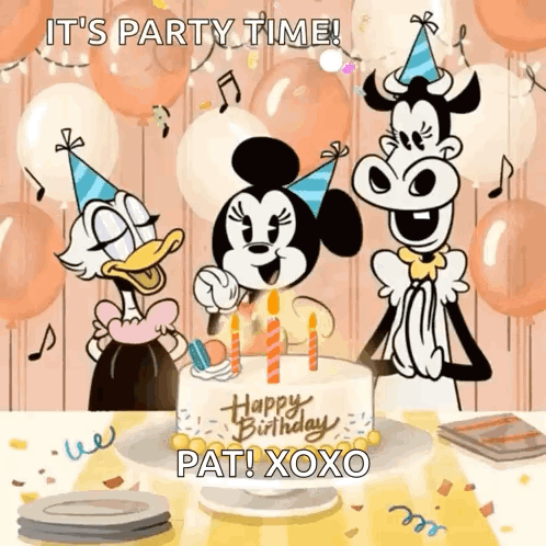 Minnie Mouse Happy Birthday GIF