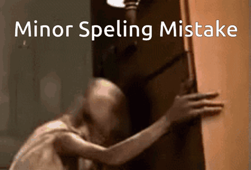 Minor Spelling Mistake Dobby GIF