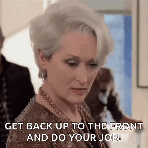 Miranda Priestly Meryl Streep GIF. This 480 x 480 animated GIF is part of our miranda priestly collection. Created by taylorcobb. View the original…