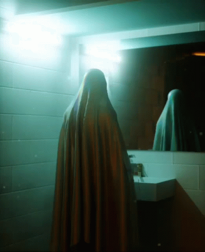 Mirror Ghost GIF. This 406 x 498 animated GIF is part of our hantu collection. Related themes include ghost. Created by pgangwani35. View the original…