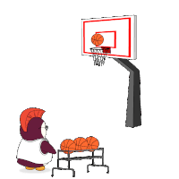 Miss Airball Sticker