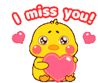 Miss You Sticker