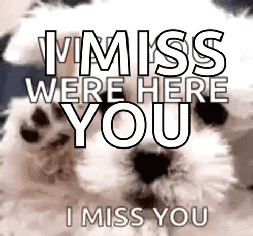 Miss You GIF