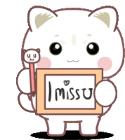 Miss You Sticker