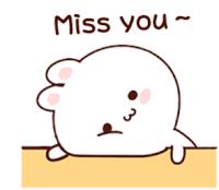 Miss You Sticker