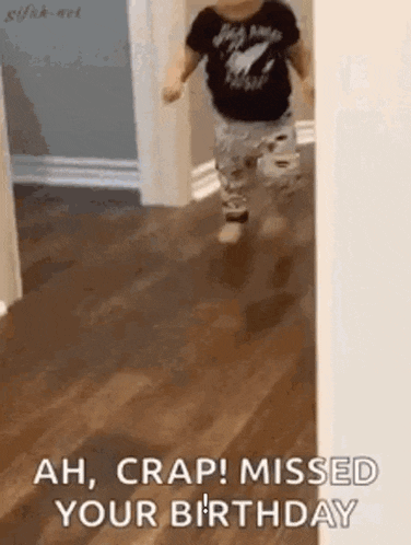 Missed Birthday Happy Birthday GIF