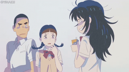 Mitsuha Miyamizu Sayaka Natori GIF