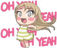 Miya Happy Sticker
