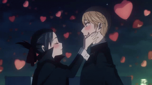 Miyuki Shirogane Kaguya Shinomiya GIF