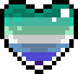 Mlm Pride Heart Sticker