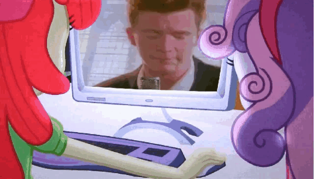 Mlp Rick Roll GIF