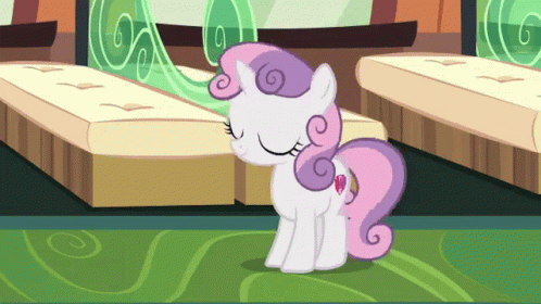 Mlp Sweetie Belle GIF. This 498 x 280 animated GIF is part of our sweetie belle collection. Related themes include cute, dancing. Created by EnricoCool…