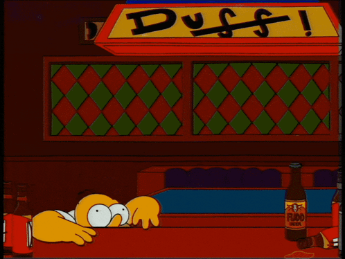 Mmm Beer Homer Simpson GIF