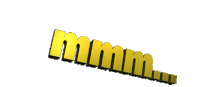 Mmm Yum Sticker