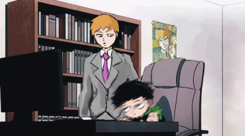 Mob Psycho100 Mp100 GIF. This 498 x 277 animated GIF is part of our head banging on desk collection. Related themes include headbanging. Created by micho13…