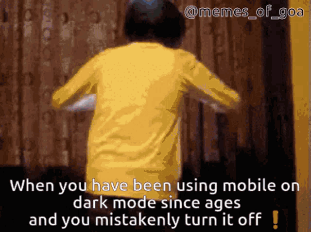 Mobile Dark Mode Theme Mobile GIF