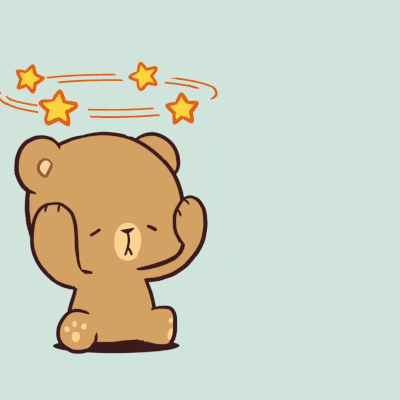 Mocha And Milk Bears Headache GIF
