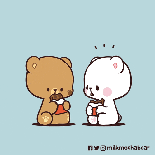 Mocha And Milk Chocolate GIF