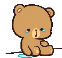 Mocha Cry Sticker