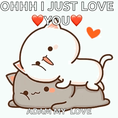 Mochi Cuddle Peach GIF