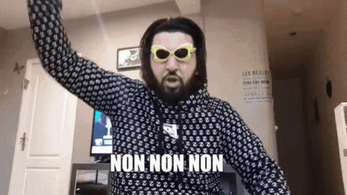 Mohamed Henni Non Non Non GIF