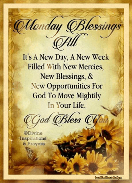 Monday Blessings GIF