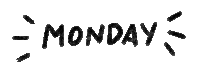 Monday Catharinas Sticker