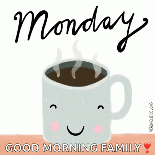 Monday Good GIF. This 498 x 498 animated GIF is part of our montag morgen collection. Related themes include coffee, good, good morning. Created by…