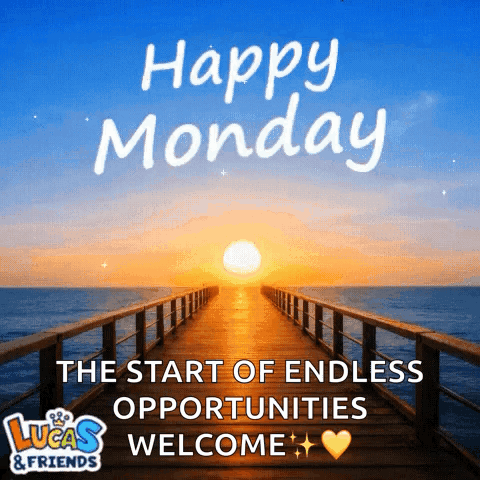 Monday Happy Monday GIF. This 480 x 480 animated GIF is part of our montag morgen collection. Related themes include buenos dias, coffee time, good morning…
