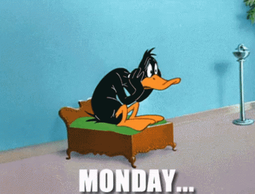 Monday - Looney Tunes GIF