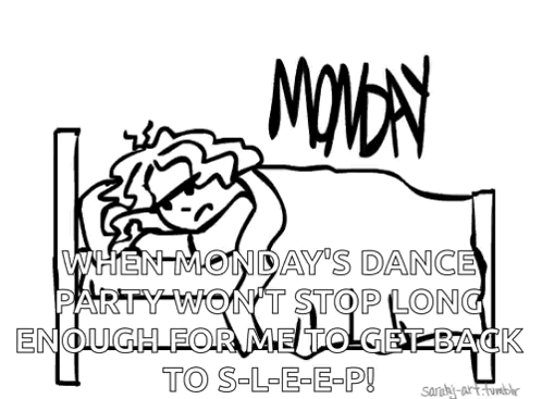 Monday Monday Sucks GIF
