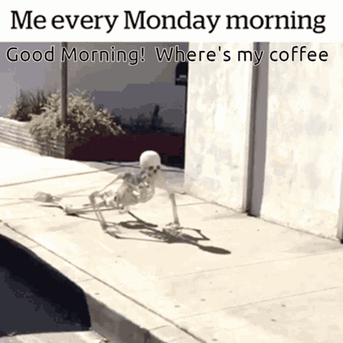 Monday Morning Monday Again GIF. This 498 x 498 animated GIF is part of our montag morgen collection. Related themes include monday, monday morning. Created…