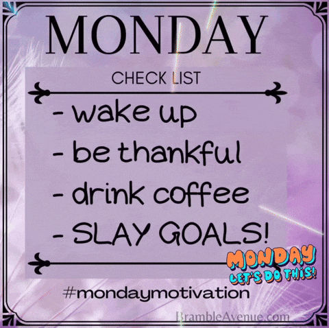 Monday Motivation GIF
