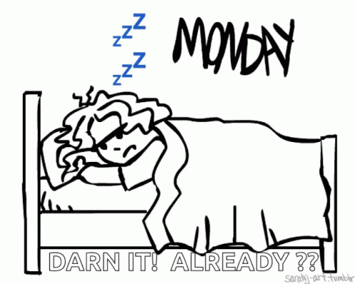 Monday Waking Up GIF
