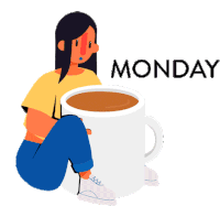 Mondays Monday Feels Sticker